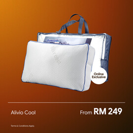 Alivio Cool Premium Microfibre Cooling Pillow 